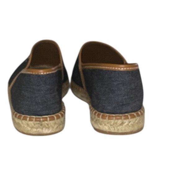 Cinq a Sept Jenna Denim Espadrille Flats European Size 39 / US 8.5 NWOT - Picture 7 of 10
